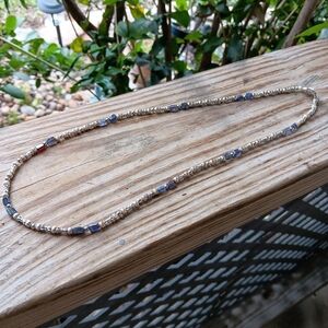 Sterling Silver .925 Smoky Quartz Necklace